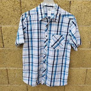 The North Face Plaid Short Sleeve Button down #120
